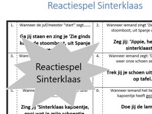 Reactiespel Sinterklaas Juf Judith Nl