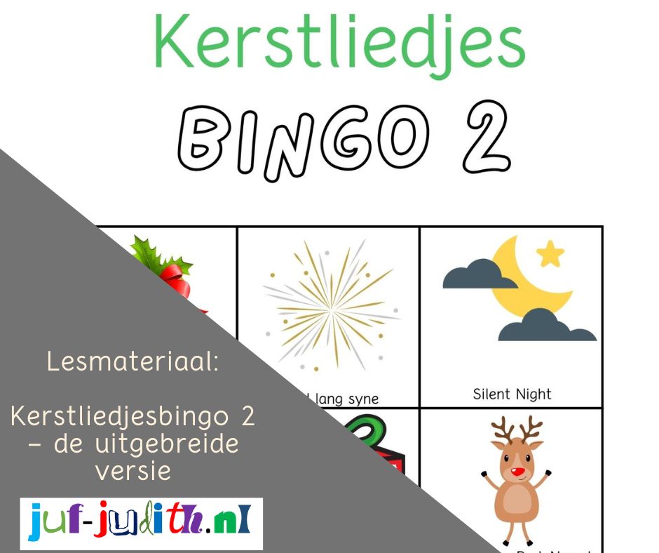 Kerstliedjesbingo 2, de uitgebreide versie